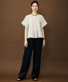 自由区 【SHIHOさん着用・ワンポイントアイテム】メッセージラウンド ネックレス