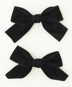 WEGO LベロアBIGリボンクリップ