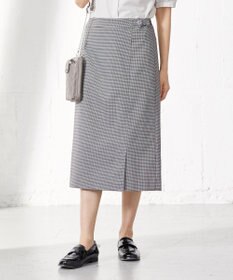 J.PRESS LADIES 【洗える】杢チェック スカート