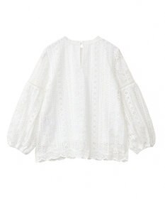 earth music&ecology レースプルオーバー