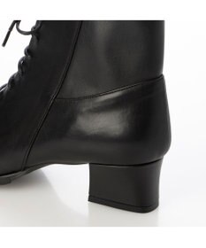 MODE ET JACOMO <D'ICI>チャンキーヒールレースアップショートブーツ