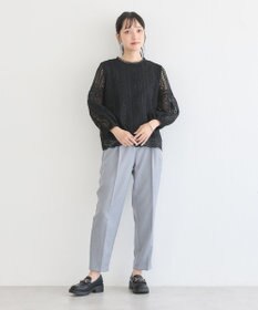 earth music&ecology レースプルオーバー