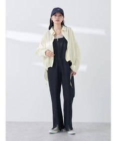 earth music&ecology ドロスト羽織シャツ