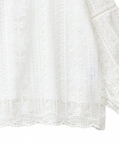 earth music&ecology レースプルオーバー