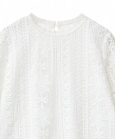 earth music&ecology レースプルオーバー