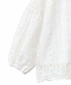 earth music&ecology レースプルオーバー