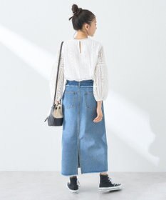 earth music&ecology レースプルオーバー