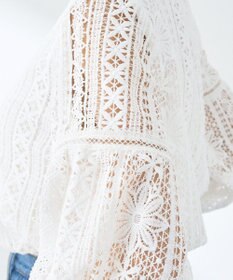 earth music&ecology レースプルオーバー