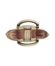 INTER-CHAUSSURES 【LORISTELLA】ラフィアコンビレザーハンドバッグ