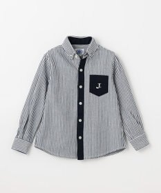 J.PRESS KIDS 【110-130cm】ストライプ＆チェック シャツ