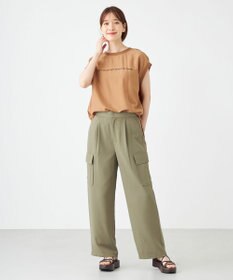 SHARE PARK LADIES サイドポケットブッチャーパンツ