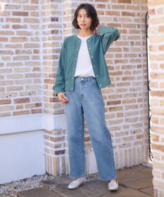 ANY リングドットボタンカーディガン