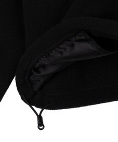 WEGO フリース　ワンポイントハーフZIPプルオーバー