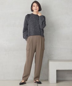 自由区 アルパカミドルゲージ ニット