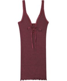 AMPHI あったかインナー 薄手 リブ素材 キャミソール UWF160 アンフィ／ワコール