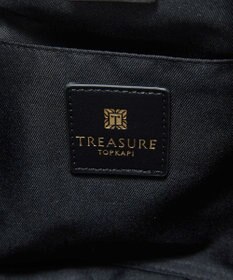 TOPKAPI 【TREASURE TOPKAPI】ロングハンドル タック カゴバッグ