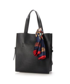 UNBILLION cachecache ビッグスカーフ付きサイド結びトート