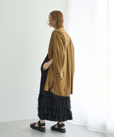 YECCA VECCA 2way袖デザインロングシャツ