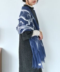 muto ニードルパンチ シルクウールストール