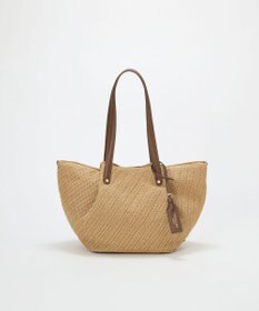 TOPKAPI 【TREASURE TOPKAPI】ロングハンドル タック カゴバッグ