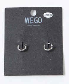 WEGO ステンレスフープイヤリング