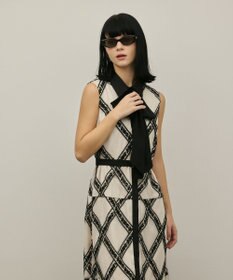 GRACE CONTINENTAL チュールレースワンピース