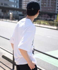 WEGO アクセ付きラフガキグラフィックT（SS）