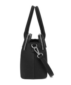 style code ９月18日入荷【 500ml ペットボトル収納可能 】ダブルファスナー　三層仕切り ミニショルダー ハンドバッグ