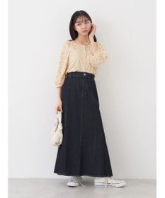 earth music&ecology デニムマーメイドスカート