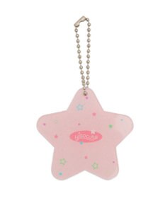 WEGO 【痛バ＆推し活グッズ】カラフルスターIDフォトケースキーホルダー
