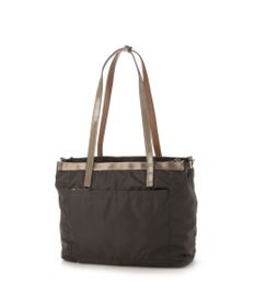 LA BAGAGERIE 【エコユース】ナイロン×型押しエナメル　2WAYA4トート