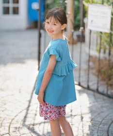 組曲 KIDS 【110-140㎝】バックフリル チュニック