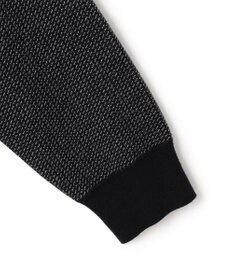 UNFILO MENS 【洗える/抗菌防臭】スムースシルキーニット バーズアイ