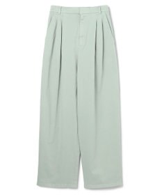 BEIGE， 【洗える・Oggi 11月号掲載】HAMLIN / コットンストレッチ2タックワイドパンツ