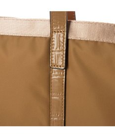 LA BAGAGERIE 【エコユース】ナイロン×型押しエナメル　2WAYA4トート