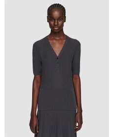 JOSEPH 【洗える】メリノリブ　ニットTEE