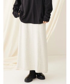 CRAFT STANDARD BOUTIQUE カットオフＡライン裏毛スカート