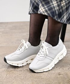 Pointer 日本製 本革 穴開きソールスニーカー