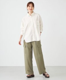 SHARE PARK LADIES サイドポケットブッチャーパンツ