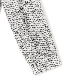 23区 【吸水速乾/UVケア/防シワ性】シャドージオメトリック プリント ブラウス