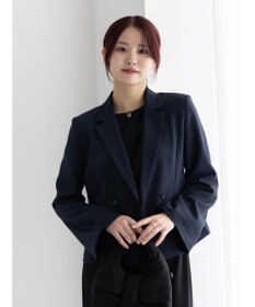 Te chichi フレア袖クロップトテーラードジャケット【AOYAMA FASHION ASSOCIATION × Te chichi】