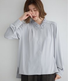 YECCA VECCA 2wayレース襟ブラウス
