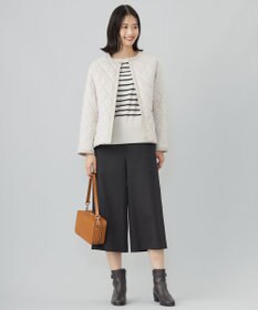 J.PRESS LADIES L 【洗える】VIGODA ボーダー ニット