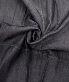 Tiaclasse L デニムフレアワンピース