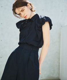 uncrave 【撥水・花粉防止・洗濯機洗い可】クリアツイル ワイドパンツ（uncrave STANDARD）