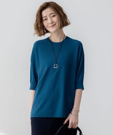 23区 S 【洗える】レーヨンポリエステルストレッチ ドルマン ニット