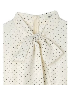 earth music&ecology ハイウエスト切り替えドッキングフレアワンピース