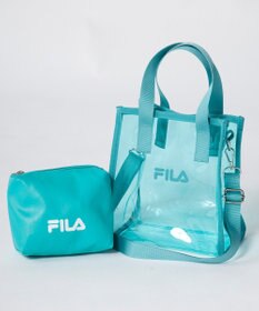 OP／FILA 【FILA】PVCロゴ2WAYバッグ