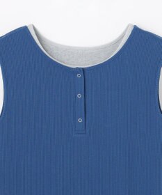 ANY L 【2SET】ツインセットヘンリーネックタンクトップ