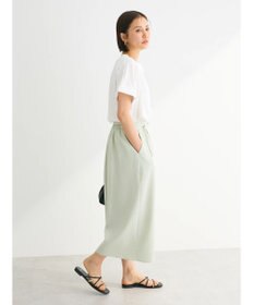 Green Parks ２ｗａｙ　フレンチスリーブ釦付ブラウソー